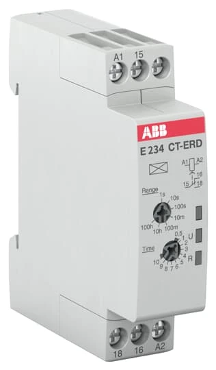 ABB CT-ERD.12 Time relay - ON-delay 1c/o - 24-240VAC 24-48VDC - Image 4