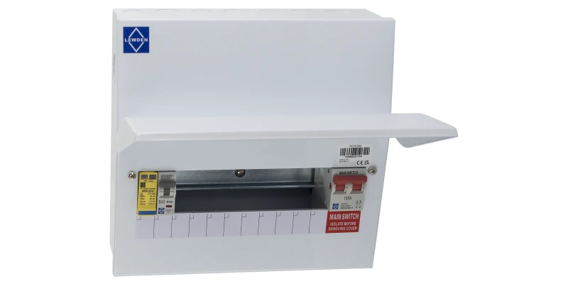 CGD 20 Way Consumer Unit with Main Switch and Surge Prefitted with Round Knockouts WQFS-R20MS - Image 3
