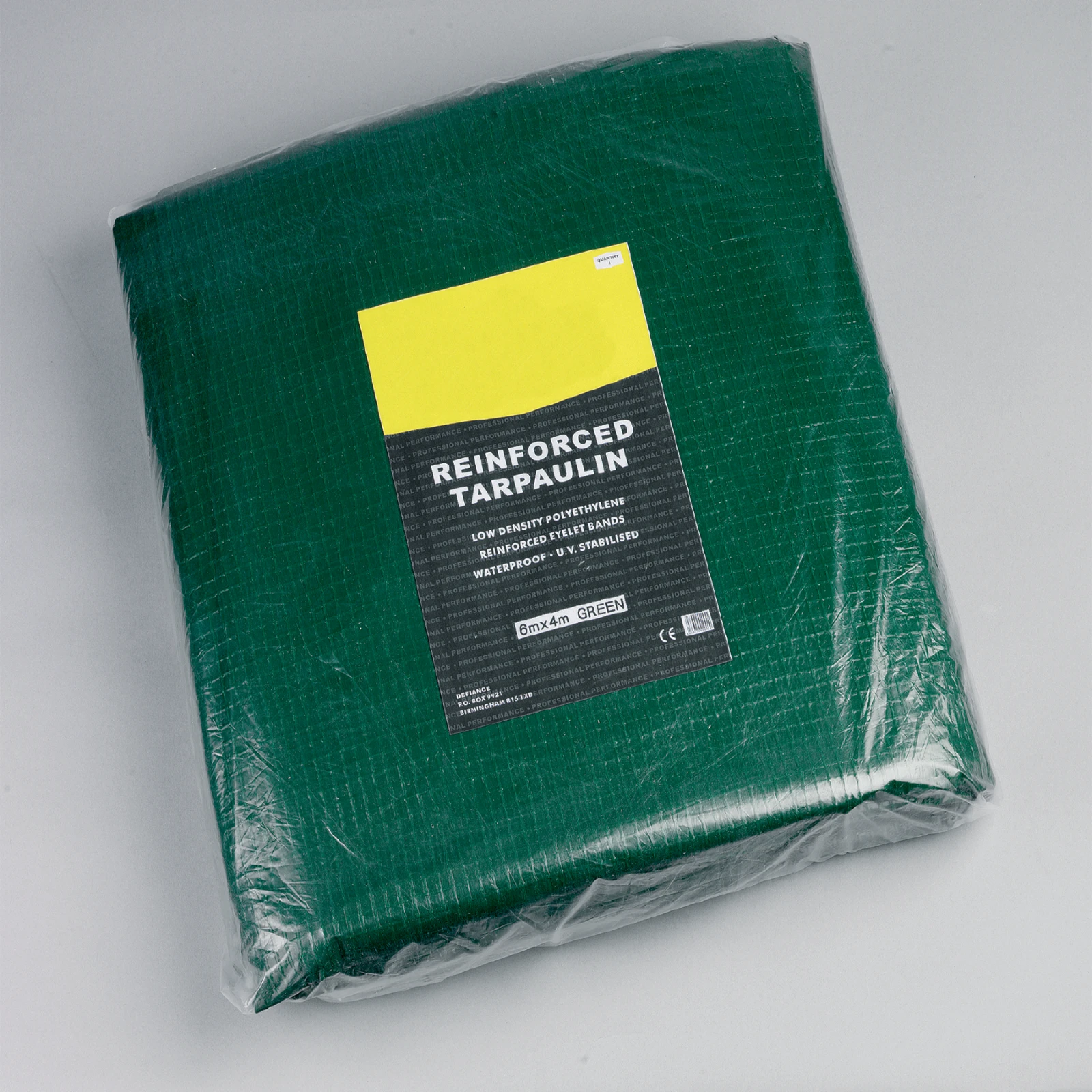 Tarpaulin Reinforced Flex 10m x 4m Green - Image 3