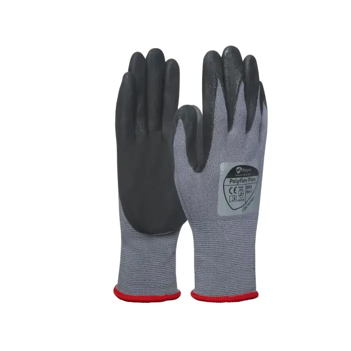 Polyflex Plus Nylon Glove With Foamed Nitrile Palm Coating Size 10 - Image 3