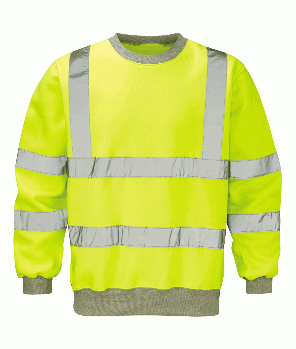 Sentinel HI-Vis EN471 Sweatshirt Extra Large Yellow - Image 3