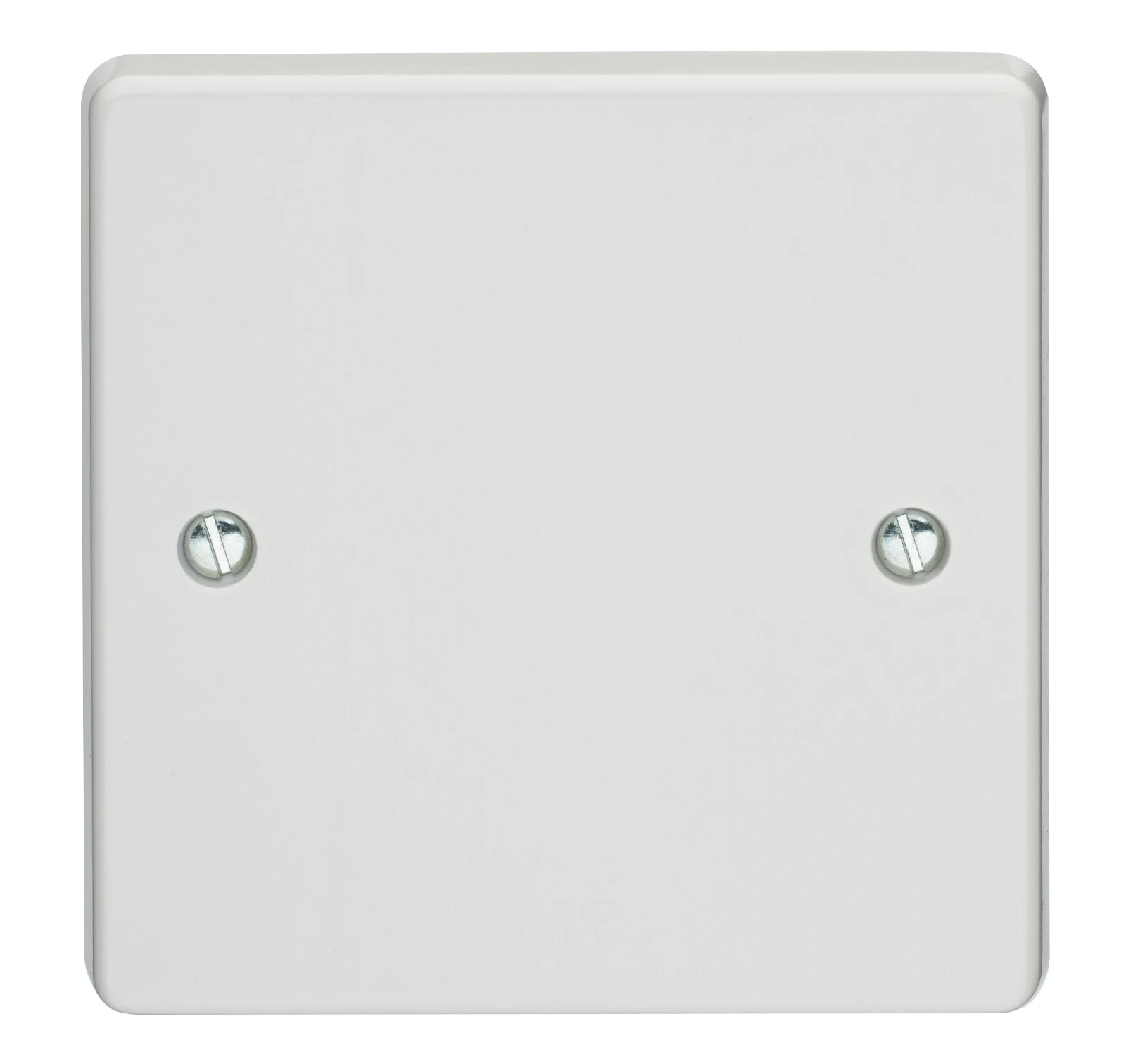 Crabtree 4001 1 Gang Blank Plate White - Image 3