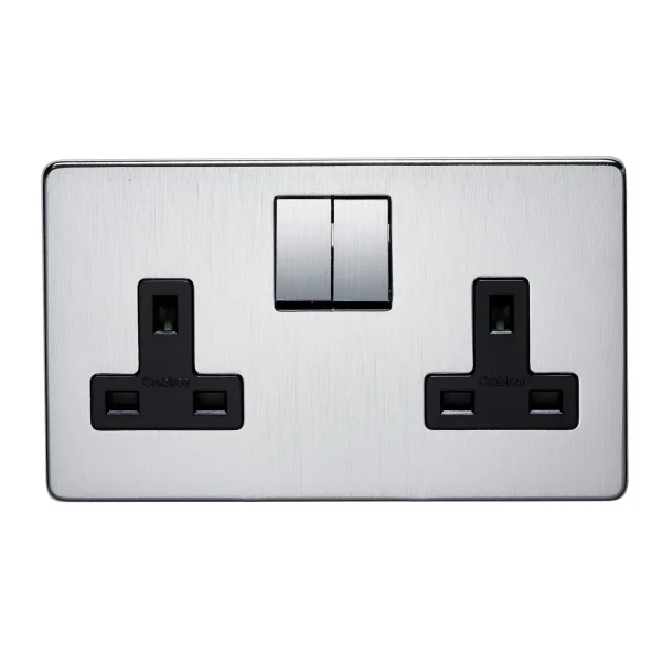 CRABTREE - 13A DP Schaltstecker mit Neon CRABTREE - 13A DP Schaltstecker mit Neon