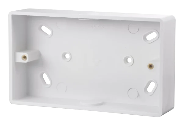 Click Box Pattress 2 Gang 29mm PVC For Conduit – Go Magpie – Trusted ...