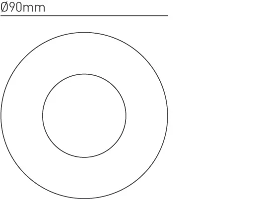 Bezel Rdl Twist Lock Round Chrome - Image 3