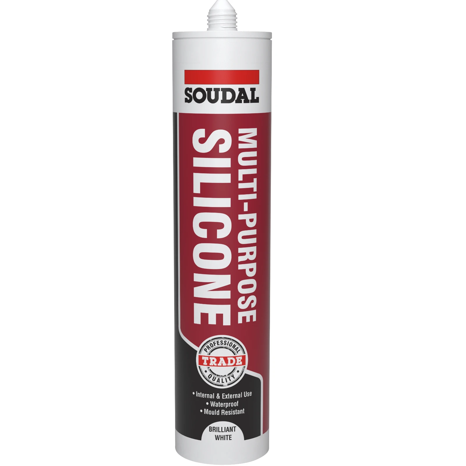 Contractors White Silicone Tube 295ml - Image 3
