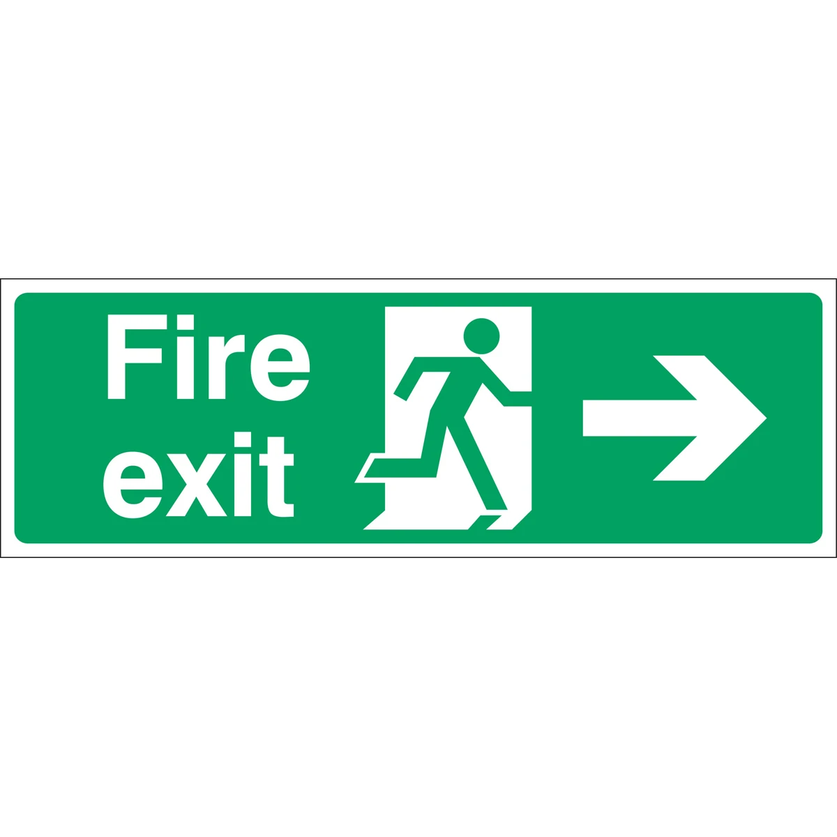 Fire Exit Right Sign - Image 3