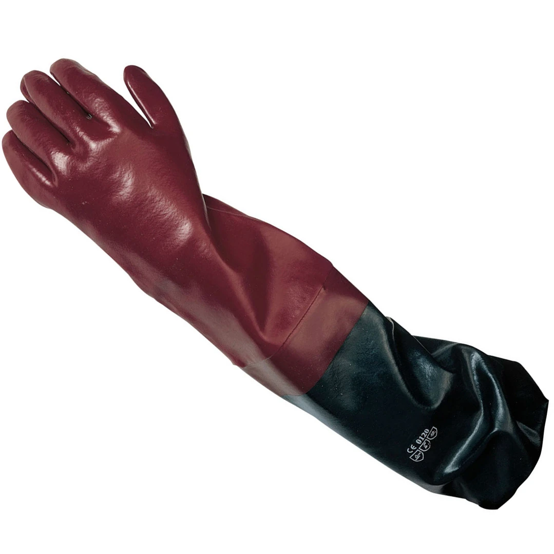 Long John Pvc Coated Gauntlet With Integral Pvc Sleeve - Image 4