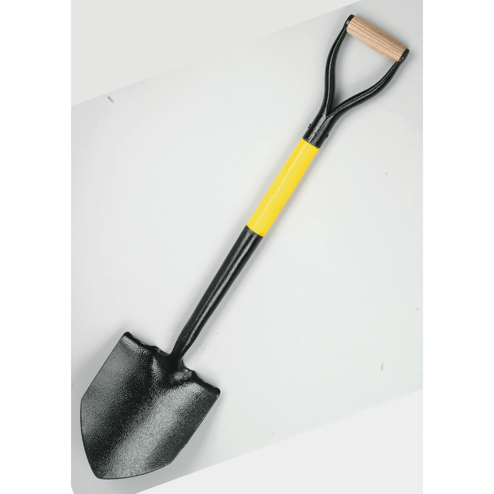 General Service Fibreglass Metal YD Handle Black Shovel - Image 3