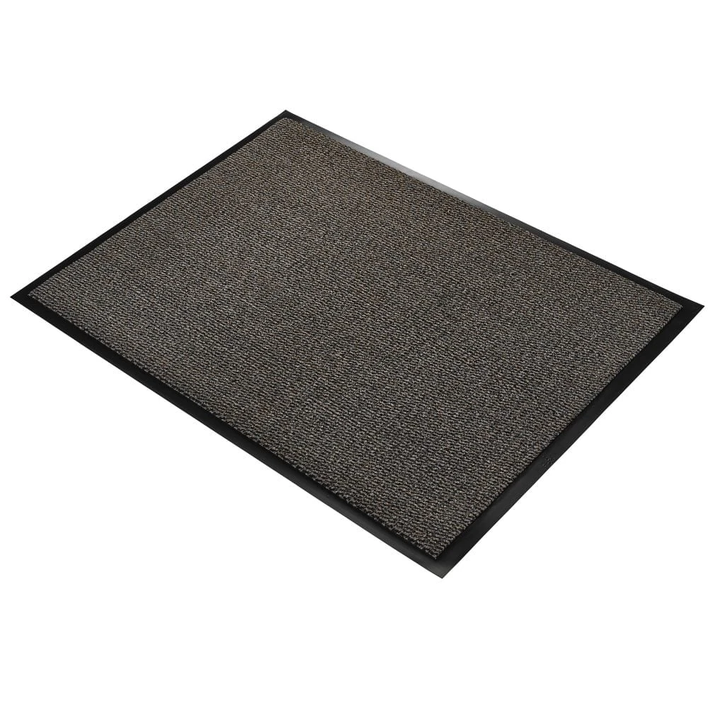 Coba Door Mat 0.9 x 1.5m Black/Blue Matting Vyna-Plush - Image 4