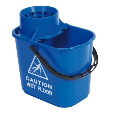 Blue 15L Recycled Professional Bucket & Wringer - Image 4