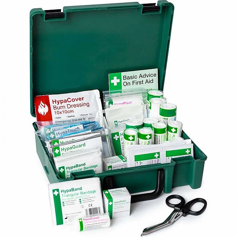 British Standard First Aid Kit Medium Green - Image 3