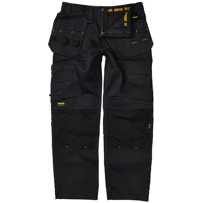 Pro Tradesman Trousers 32" Regular Fit Black - Image 3