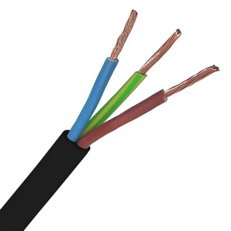 3183Y 0.75mm² Black PVC Har H05VV-F Cable 3-Core Flexible - Image 3