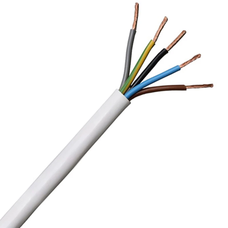 3185B 0.75mm² White Harmonised H05Z1Z1-F Cable 5-Core Flexible - Image 3