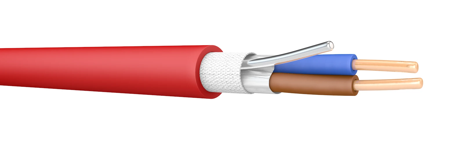 FPPLUS3C 1.5mm² White Fire Performance Soft Skin Enhanced Cable 3-Core - Image 3