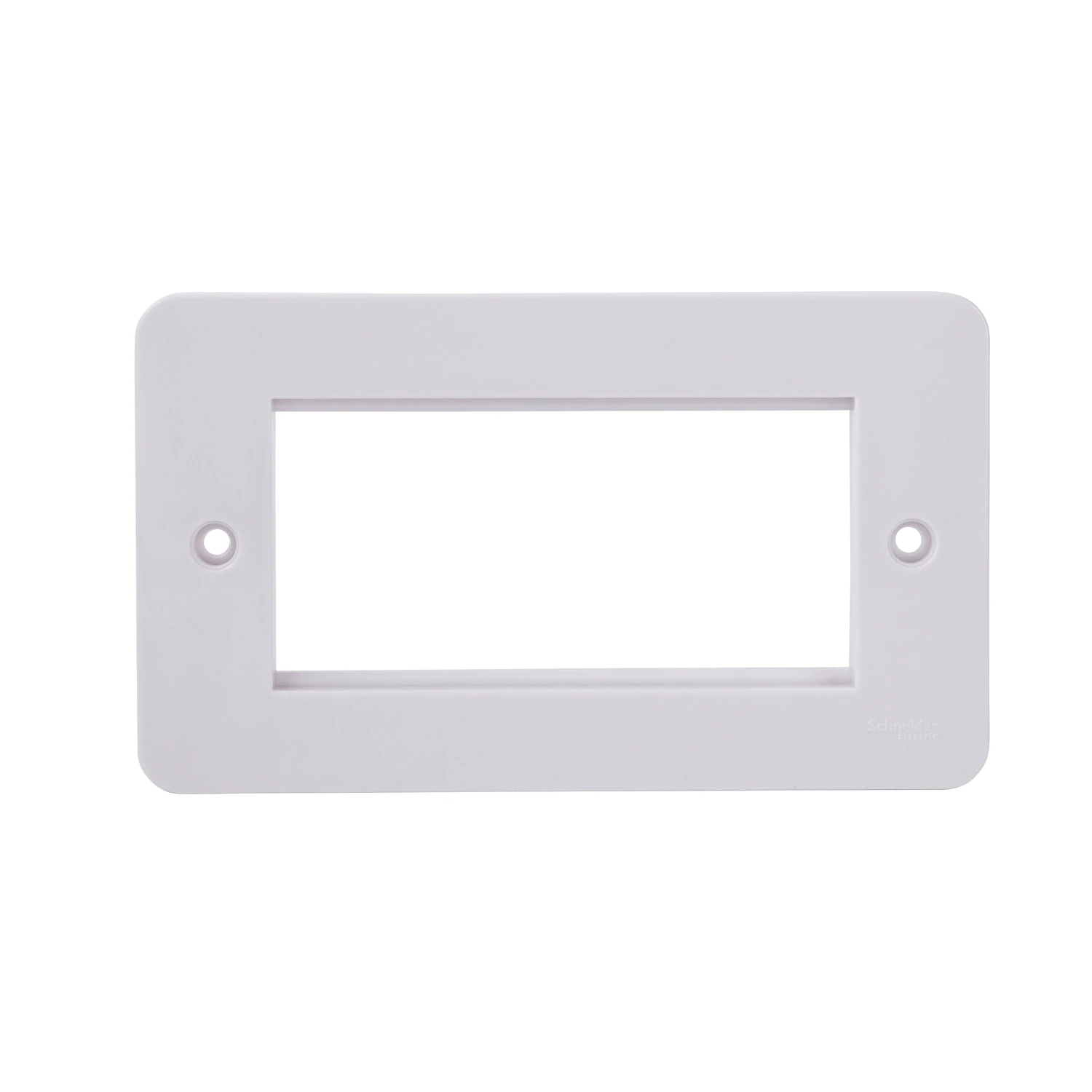 Ultimate Slimline Front Plate 1-Gang 1-Module White - Image 3