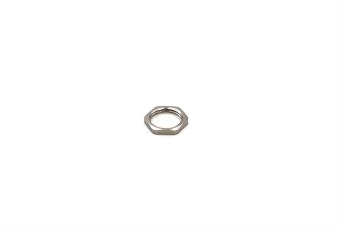 Locknut M16 Nickel Plated Brass - Image 4
