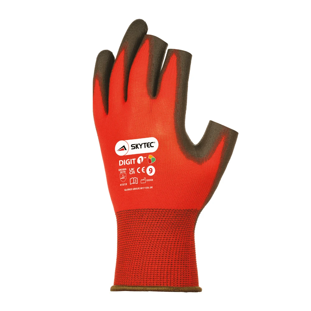 Skytec Digit 1 Lightweight Open Finger Gloves (S) - Image 3