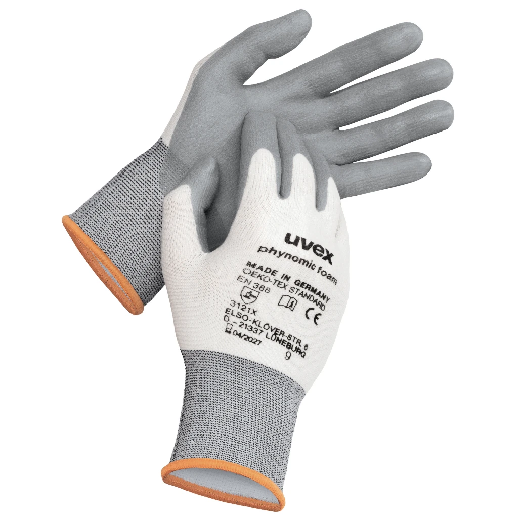 Uvex Phynomic Foam Glove Size 8 - Image 4