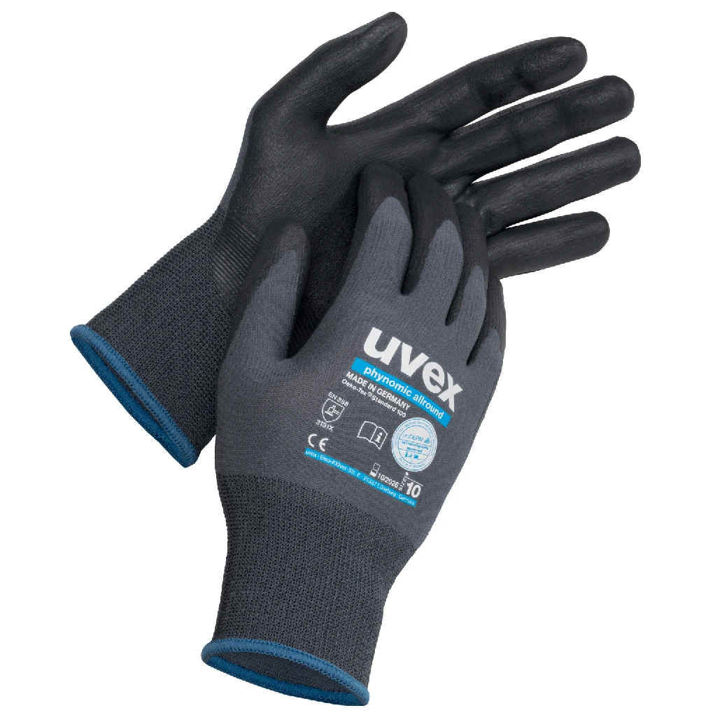 Uvex Phynomic Allround Safety Glove Size 10 - Image 4