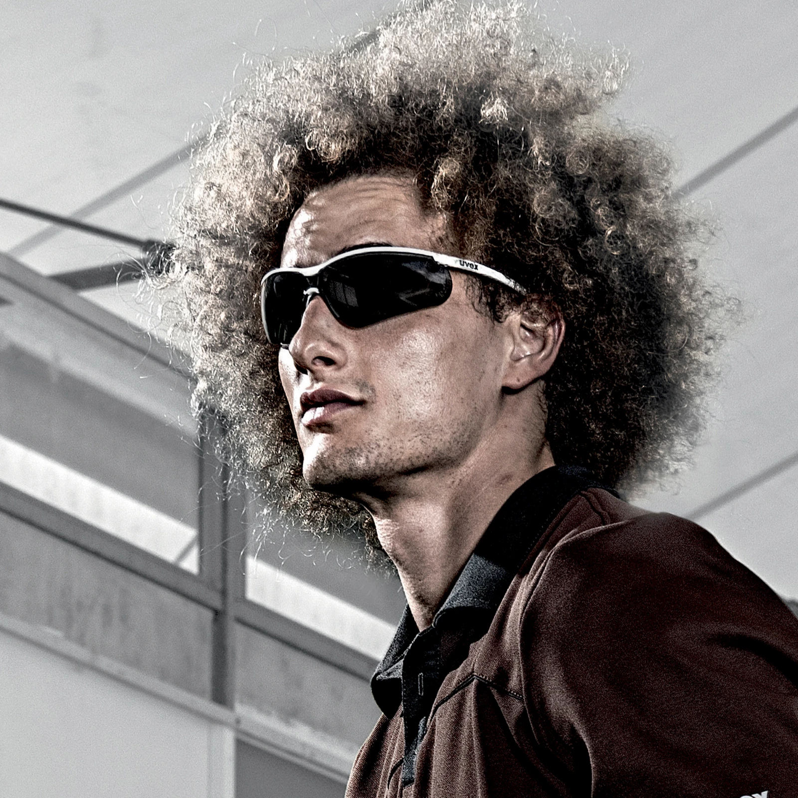 Sportstyle Safety Spectacles Grey Sunglare Lens - Image 4