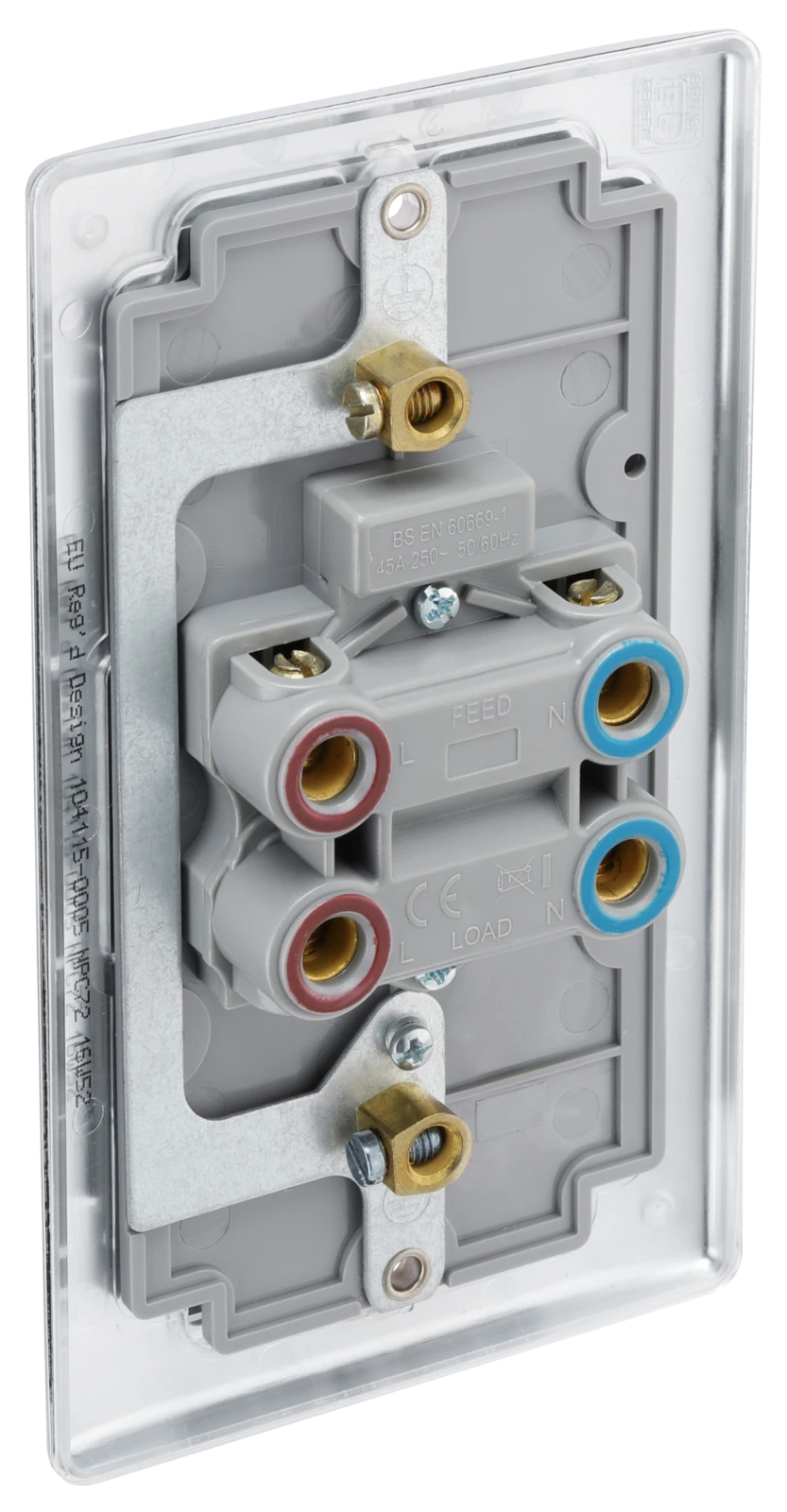 BG Nexus NPC72 Polished Chrome Cooker Control Unit & Neon 45A - Image 4