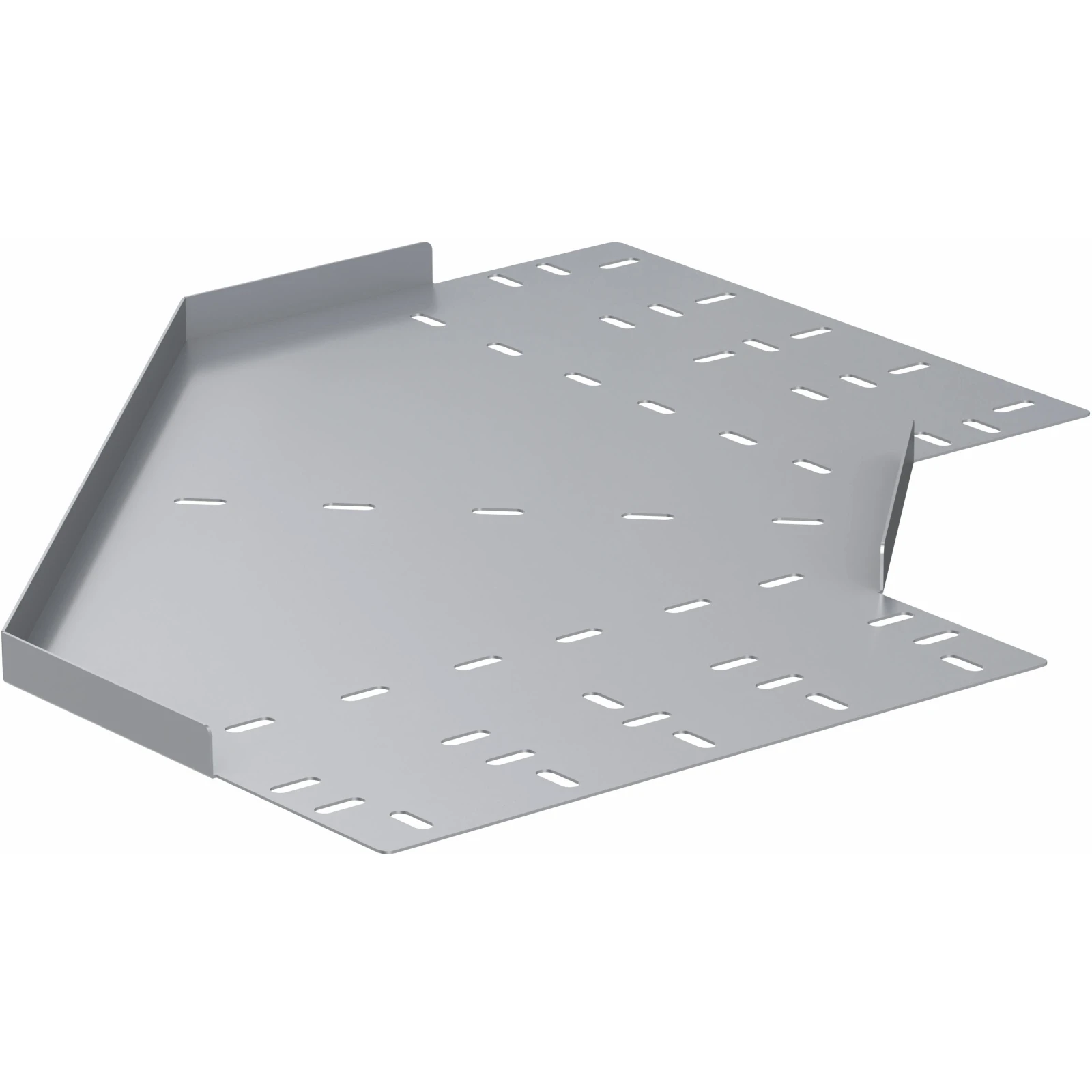 300mm Galv Light Duty 90 Degree Cable Tray Flat Bend - Image 3