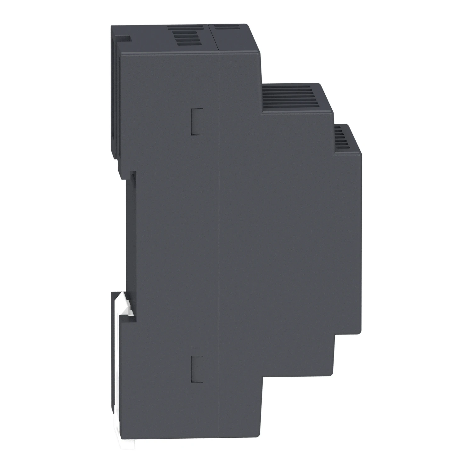 Lisse 2-Gang 115/230V Shaver Socket Stainless Steel / White - Image 4