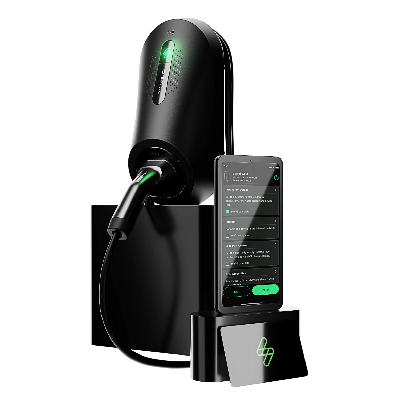 myenergi zappi GLO 7kW Tethered EV Charger - Image 4