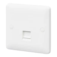 Socket Data 1 Gang RJ45 Cat 6 White - Image 3