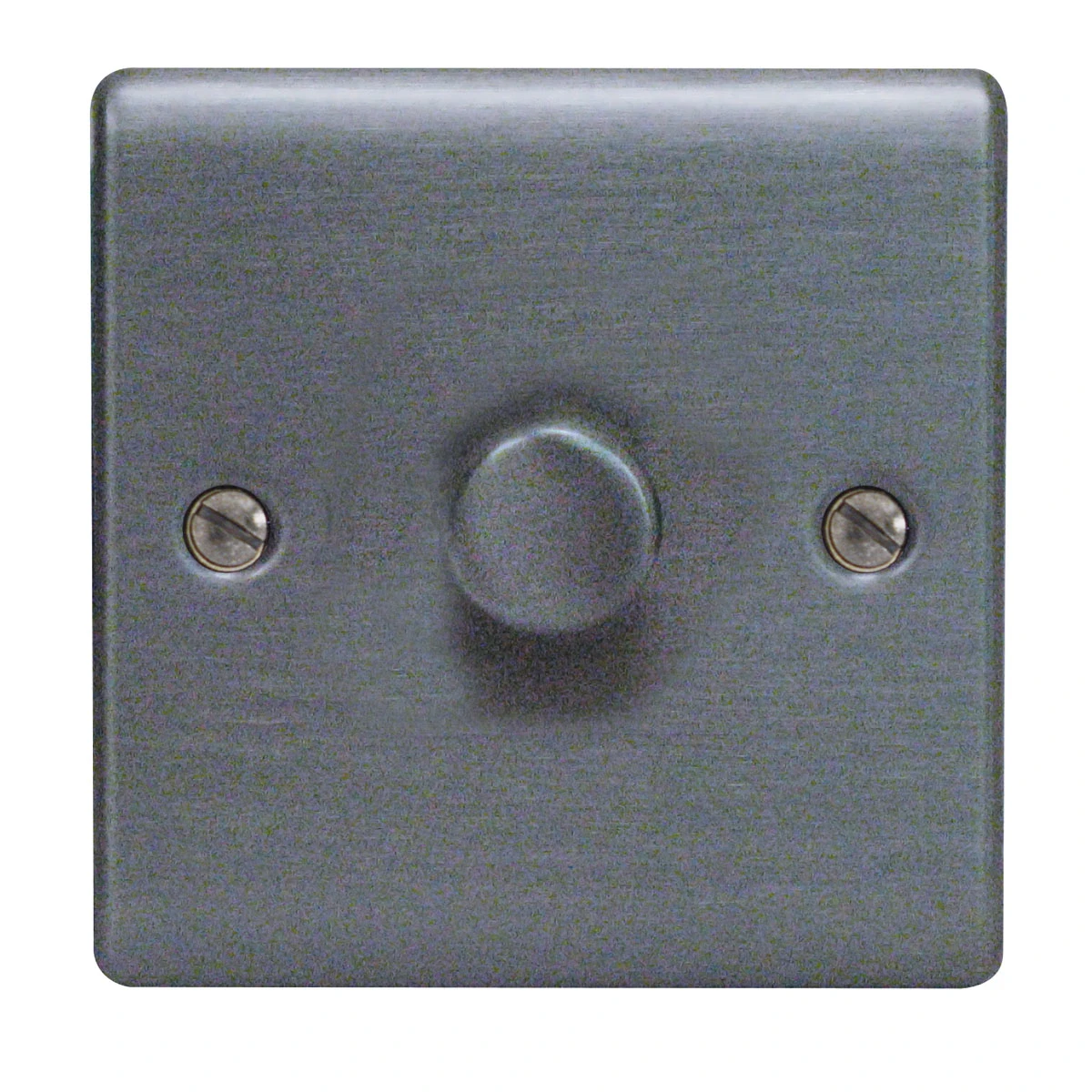 Designa 25DIM4001 1 Gang 2 Way 400W Push Dimmer Switch Graphite - Image 3