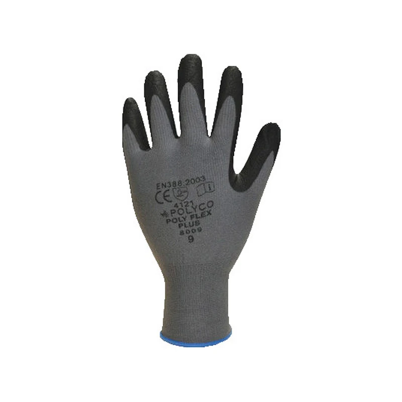 Polyflex Plus Nylon Glove With Foamed Nitrile Palm Coating Size 9 - Image 2