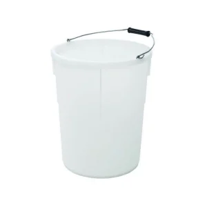 30l Polypropylene Plasterer Bucket White
