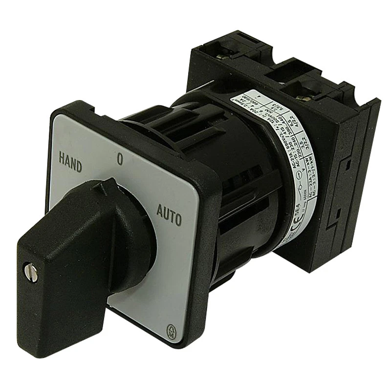 Switch Rotary Hand/Automatic Centre Single Pole IP55 20A