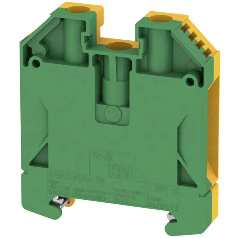 Terminal Wpe 16 Screw Connection 16mm 8Kv 1000V Green/Yellow - Image 2