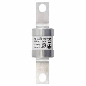 Fuse Link Industrial HRC Offset Bolted Tags BS88 125A