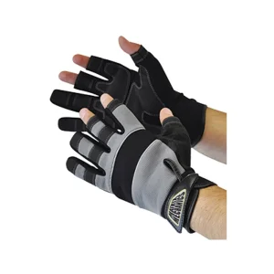 Gloves Matrix Mechanics Fingered PVC Neoprene Black Size 8