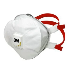 3M Respirator Dust Mask P3 Particulate Valved+Buckled (Pack=5)