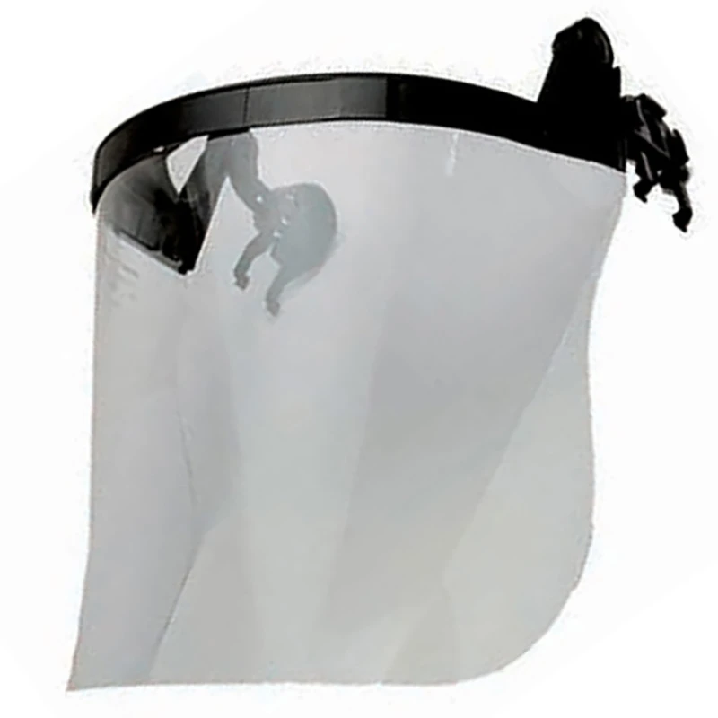 210mm Polycarbonate Classic Screens And Carrier Helmet Mounted Face Protection - Image 2