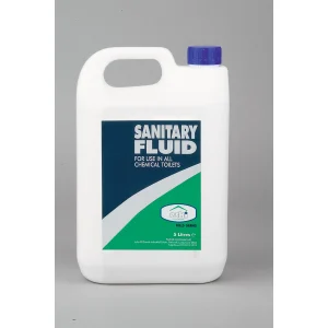 Sanitary Fluid Bottle 5 Litre Blue