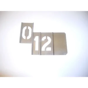 Stencil Set 0-9 4 Inch
