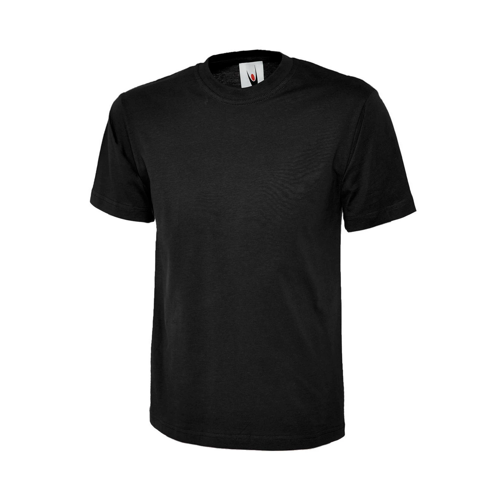 UC302 Cotton Premium T-Shirt Medium Black - Image 2