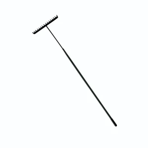 Tarmac Rake Round Tooth 16T Tubular Handle