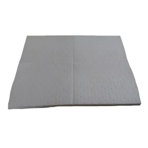 Oil Absorbent Sheet 48 x 43cm White for Shallow Spills