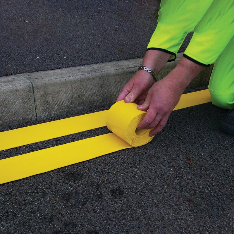 Visiline 50mm x 5m Road Marking Roll Yellow - Image 2
