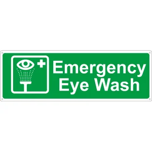 Emergency Eye Station Self Adhesive Sign