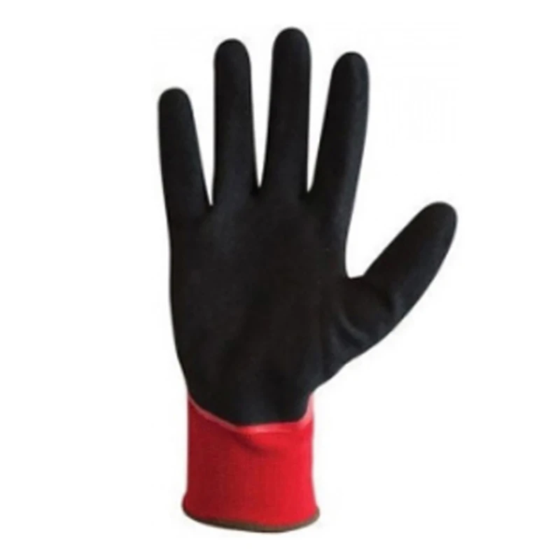 Gloves Grip It Oil Seamless Fully Coated Size 9 Nitrile Red