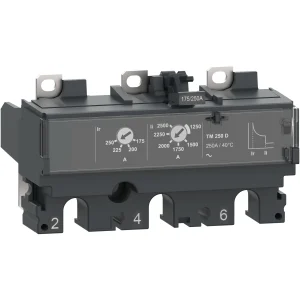 Trip Unit TM160D for ComPacT NSX 160/250 Circuit Breakers, thermal magnetic, rating 160 A, 3 poles 3d