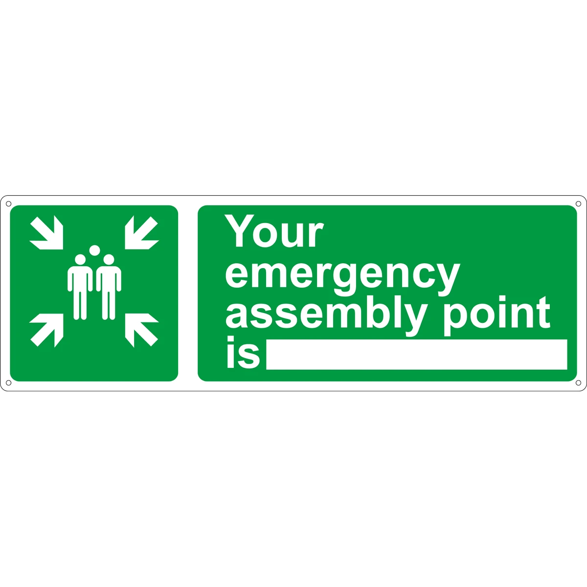 Your Emergency Assembly Point Is Self Adhesive Sign - Image 2